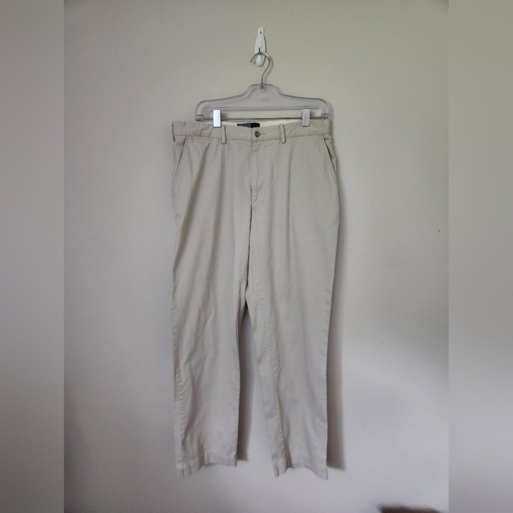 POLO RALPH LAUREN | Classic chino pants cream sz 35/32